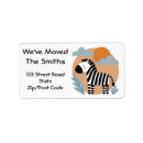 Search for mid century modern return address labels Cute