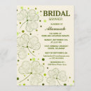Search for celtic bridal shower invitations Clover