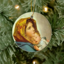 Search for vintage religious christmas tree decorations Jesus