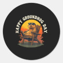 Search for happy hog stickers Groundhog