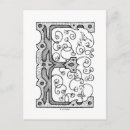 Search for the letter font postcards Initial