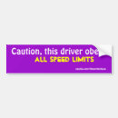 Search for speed limit bumper stickers Traffic