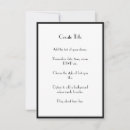 Search for art deco border invitations Black