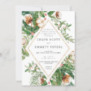 Search for holly wedding invitations Watercolor