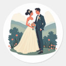 Search for bride and groom illustration stickers Engagement