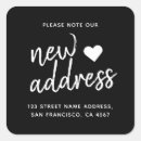 Search for weve moved stickers Change of address