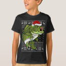 Search for ugly fish tshirts Santa