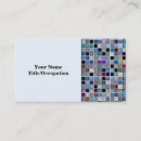 Search for bathroom tiles business cards Blue