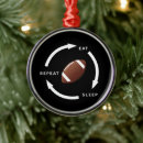Search for american football christmas decor College