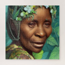 Search for black woman puzzles Queen