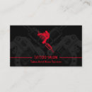 Search for gun business cards Tattoo artist