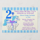 Search for amusement park birthday invitations Pony