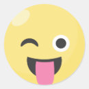 Search for wink emoji stickers Emoticon