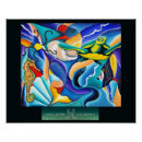 Search for abstract whale art Colourful