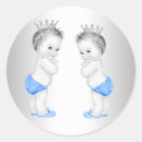 Search for baby shower boy prince stickers Blue