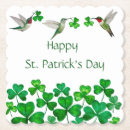Search for st patricks day coasters Clover