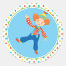 Search for funny clown stickers Circus