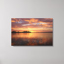Search for sunset canvas prints Lake
