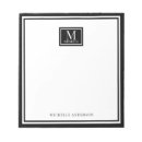 Search for monogram notepads Chic