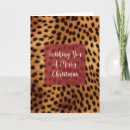 Search for animal print cards Cheetah