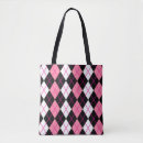 Search for black argyle bags Pattern