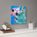 Search for teal abstract clocks Pink