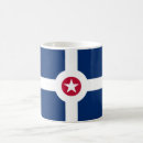 Search for indiana state flag mugs United states