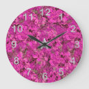 Search for silver and pink clocks Trendy