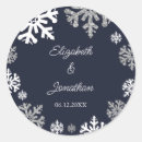 Search for snowflake wedding stickers Winter