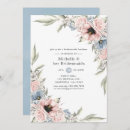 Search for serenity blue wedding invitations Rose quartz