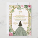 Search for pink and gold princess invitations For her