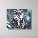 Search for owl paintings canvas prints Snow