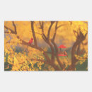 Search for red cardinal bird stickers Autumn