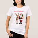 Search for reindeer womens tshirts Humour