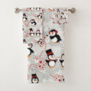 Search for penguin christmas bath towels Cute