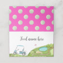 Search for tented place cards Shower