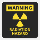 Search for radiation hazard stickers Radioactive