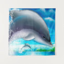 Search for diving dolphin art Ocean