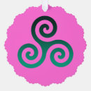 Search for celtic knot christmas tree decorations Triskele