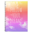 Search for follow your dreams notebooks Pink