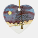 Search for full moon christmas tree decorations Watercolor