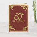 Search for parents 50th anniversary invitations Vintage