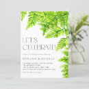 Search for ferns wedding invitations Greenery
