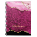 Search for hot pink glitter notebooks Girly