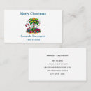 Search for merry business cards Candy cane