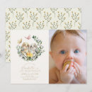 Search for rabbit ear invitations Baby girl