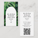 Search for leaf business cards Modern