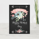 Search for chalkboard mothers day cards Floral