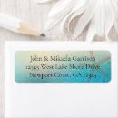Search for blue beach return address labels Chic