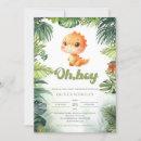Search for tropical dinosaur invitations Watercolour cute adorable dinosaurs